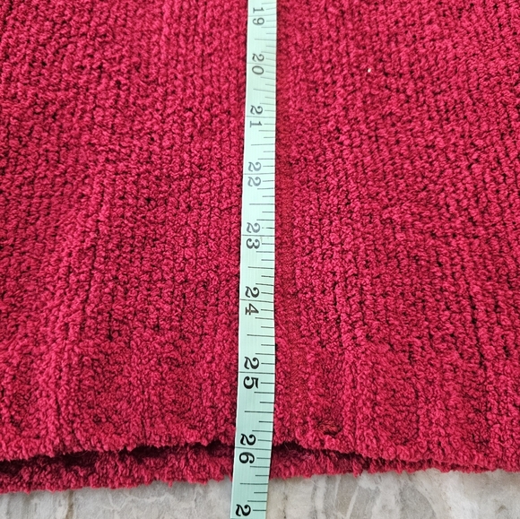 Colorado Clothing Red Popcorn Fleece Zip Jacket XL Luxury Knits Bouclé Style - Picture 7 of 7